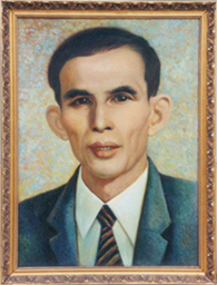 欧博abg官网股份首创人温北英油画像